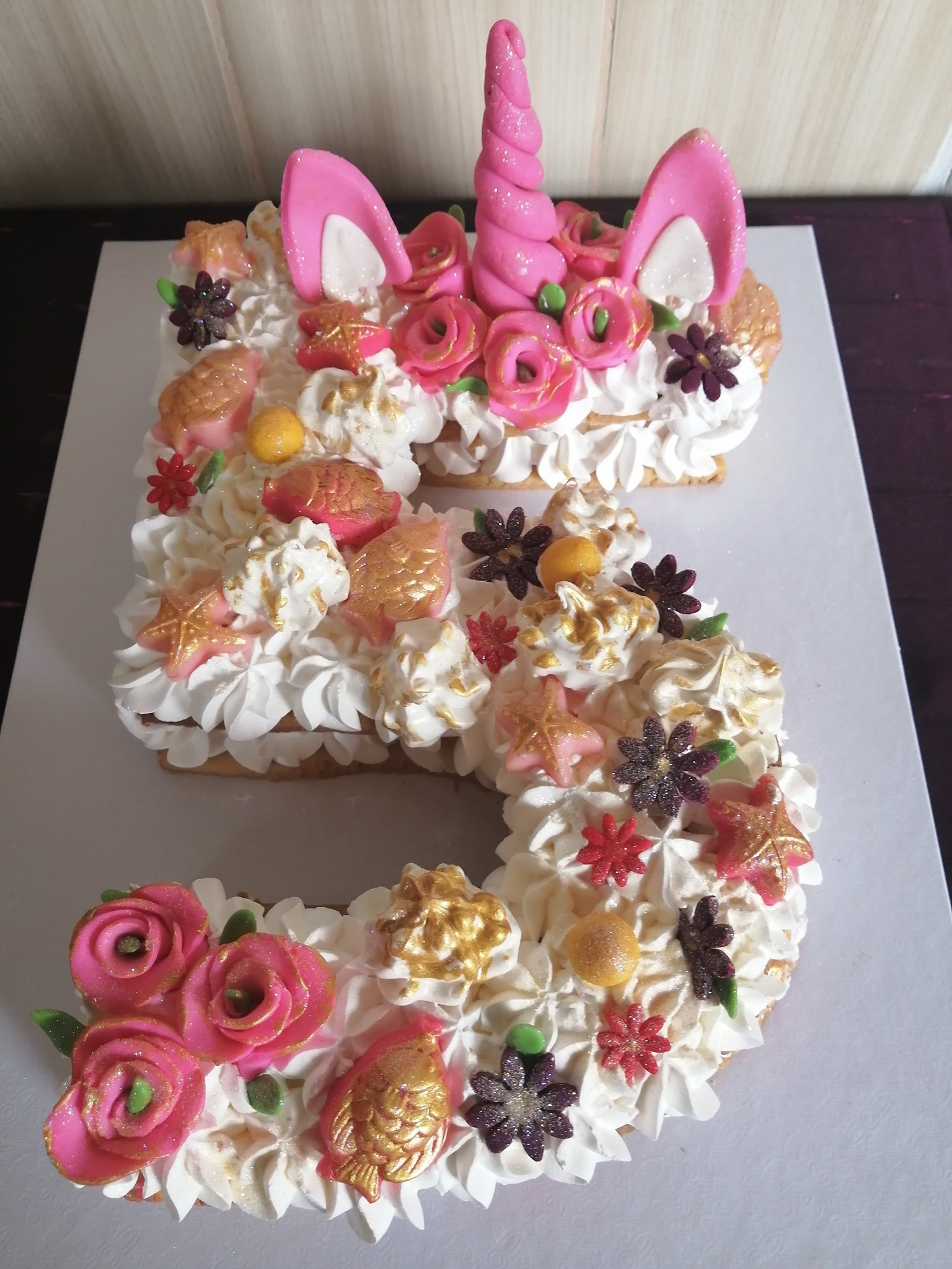 Number / Letter Trend Cake - Image 5