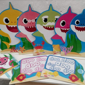 Baby Shark Centerpieces