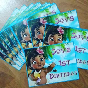 Party box / bucket sticker label (15w x9H)