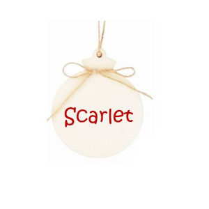 Christmas Wooden Bauble