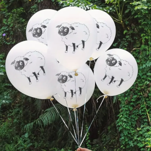 Sheep Themed Balloons