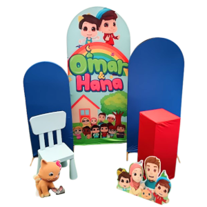 Omar & Hana Backdrop